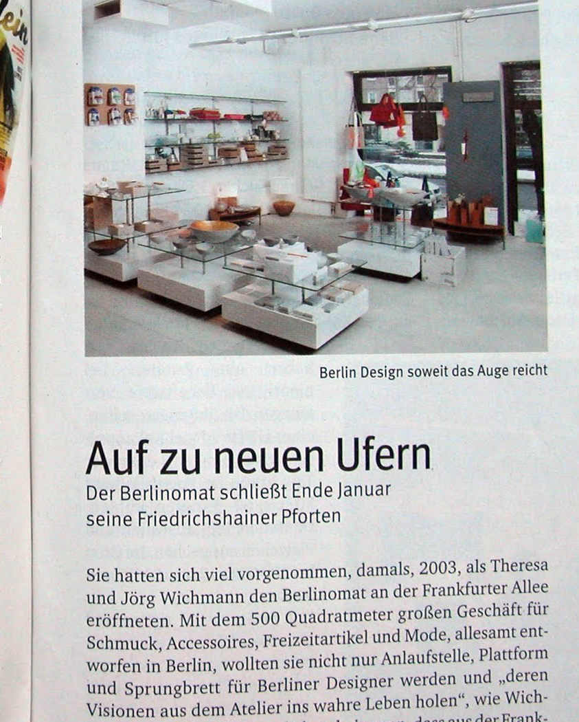 Berlinomat Frankfurter Allee Januar 2011