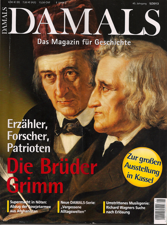 DAMALS Zeitschrift 5 2013 Brüder Grimm