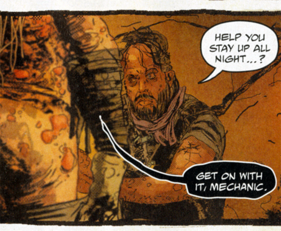 Mad Max Fury Road Comic the Organic Mechanic