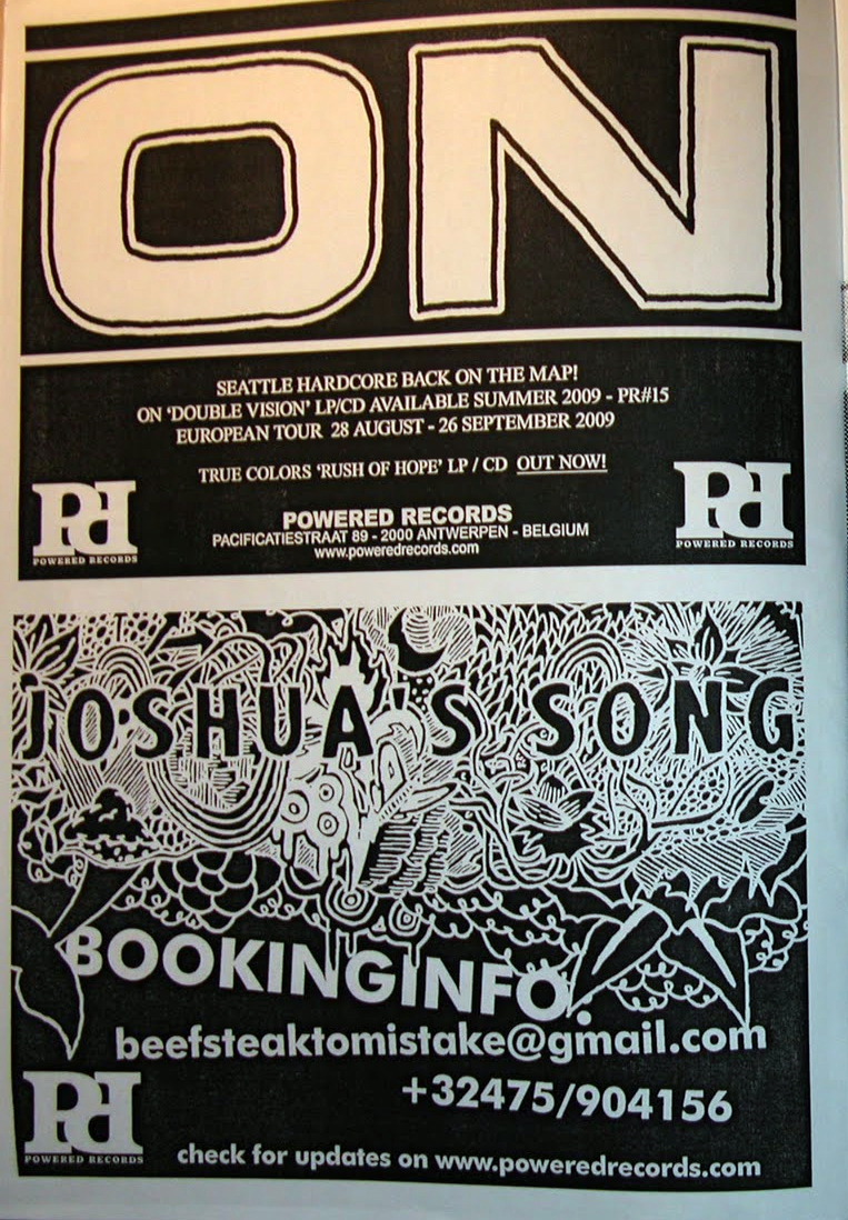 Powered Records Ad 2009