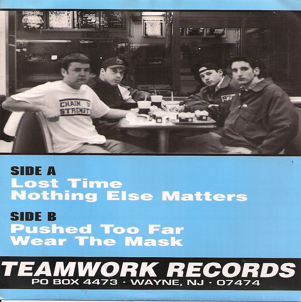 Pushed Too Far Lost Time Teamwork Tecords back cover