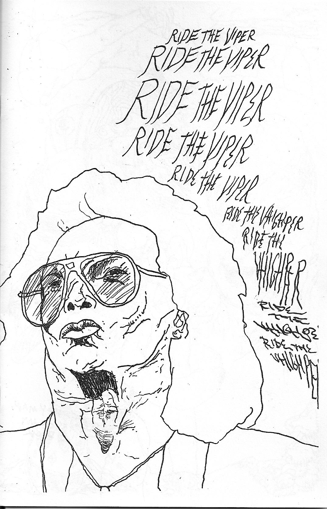 Ride The Viper zine Dan Rossiter