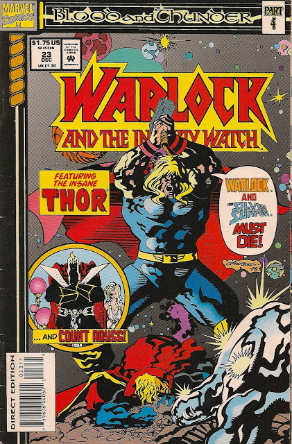 WARLOCK AND THE INFINITY WATCH Vol. 1, No. 23, 23 December 1993