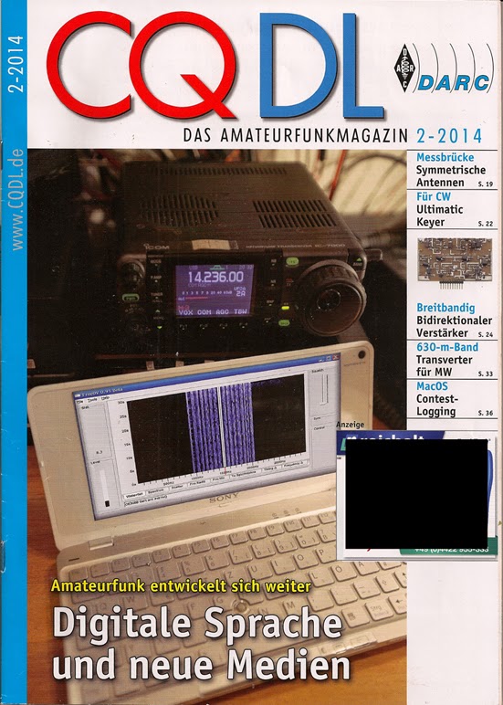 CQ DL Funkerzeitschrift 2014