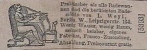 Badewannen 1888