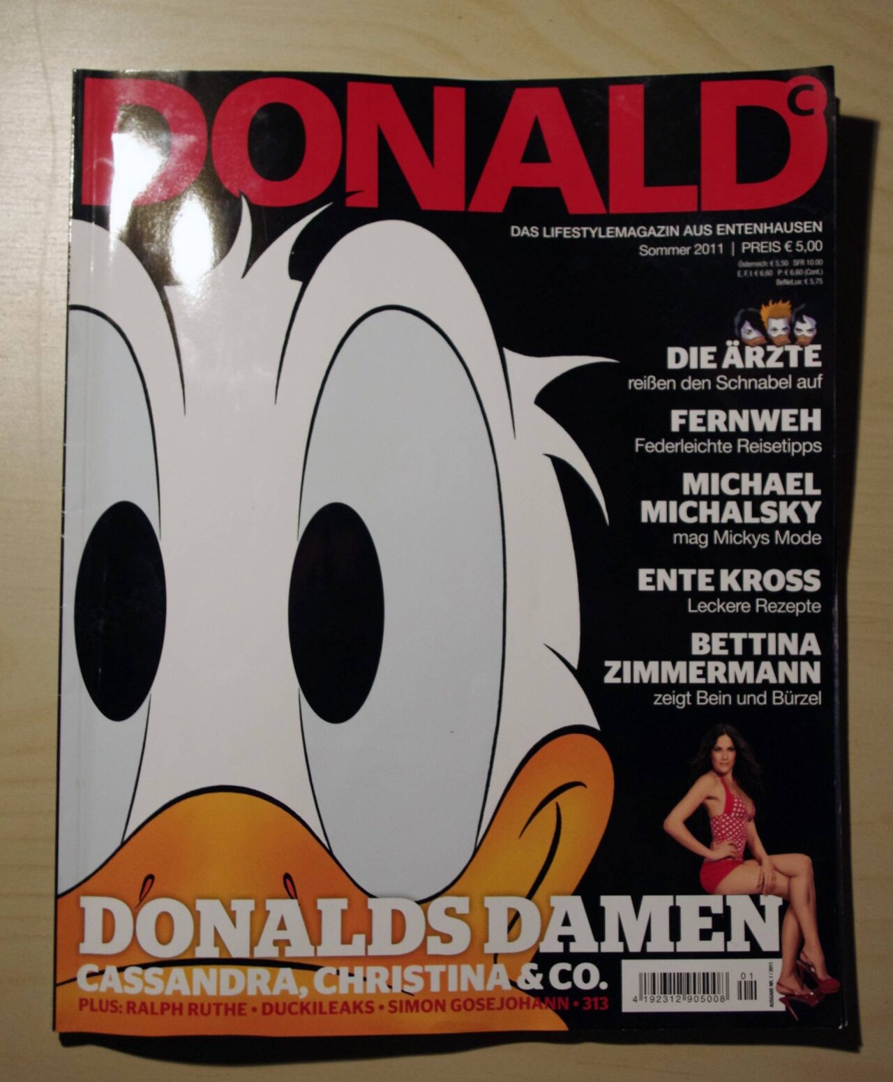 DONALD Magazin Sommer 2011