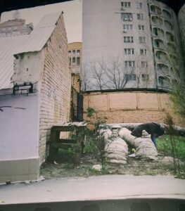obdachloser in kiew