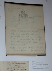 Theodor Fontanes Notizbuch im Bibliotheks Magazin 2010