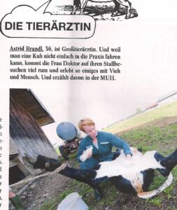 Tierärztin Kuh