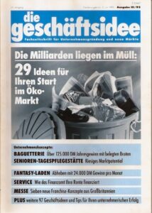 die geschäftsidee zeitschrift