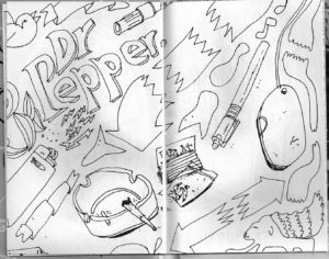 Dr Pepper and Weed by Apetown