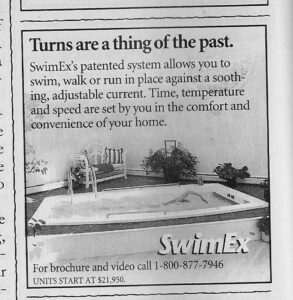 SwimEx Ad New Yorker December 1993