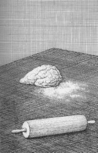 Luis Murschetz für die Vontobel-Schriftenreihe 1760 Hans Magnus Enzensberger Im Irrgarten der Intelligenz