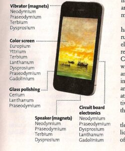 Rare Earths in cell phones Mother Jones 2012
