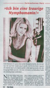 Ich bin eine traurige Nymphomanin Kelter Verlag