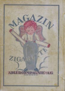 Magazin Zigarette Anzeige 1926