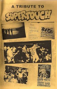 Supertouch in Triple B Records Fanzine