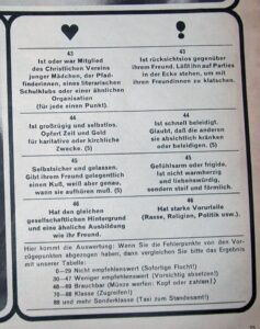 twen Psychotest Testen Sie Ihre Freundin 1964