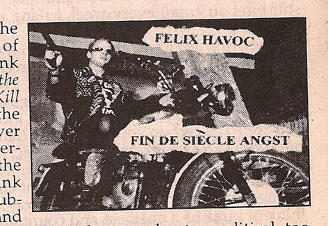 Felix Havoc Column Maximum Rocknroll