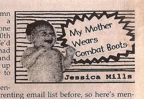 Jessic Mills My Mother Wears Combat Boots Column Maximum Rocknroll