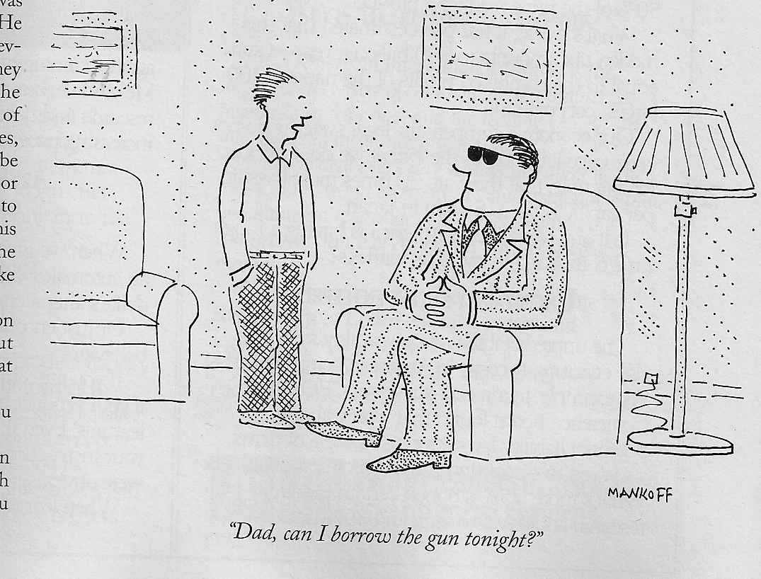 New Yorker Cartoon Bob Mankoff 1993