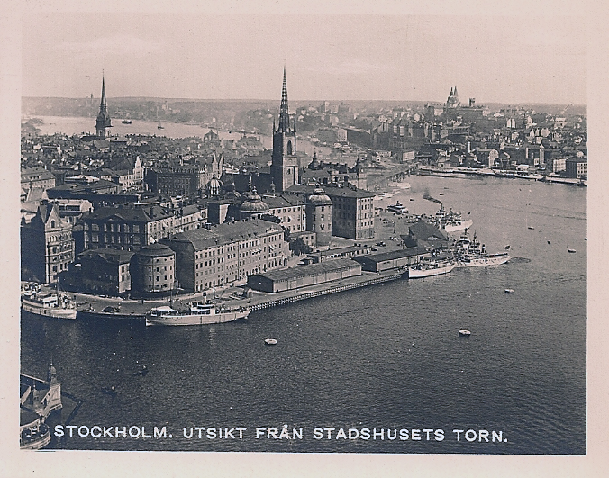Altstadt Stockholm 1920er