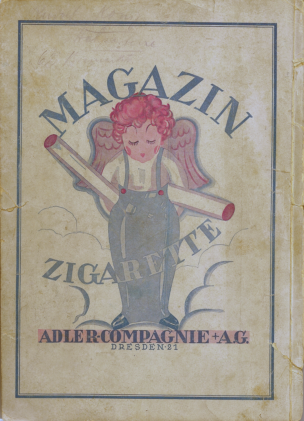 Magazin Zigarette Anzeige 1926