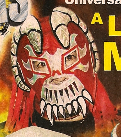 Lucha Libre rote Maske