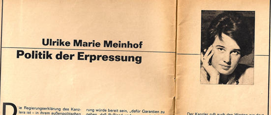 Ulrike Meinhof konkret 1965